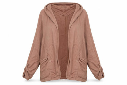 Womens UK Size 14 New Look Brown Cardigan Jumper