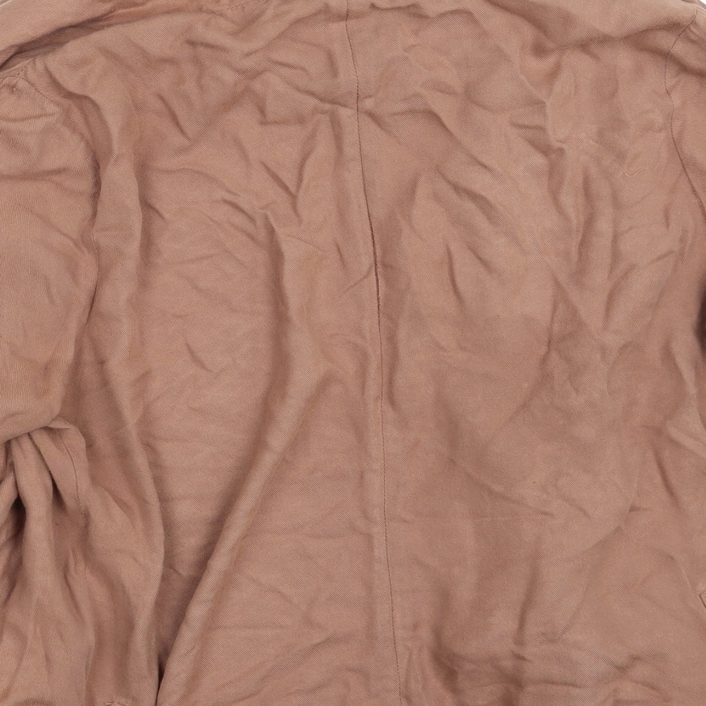 Womens UK Size 14 New Look Brown Cardigan Jumper