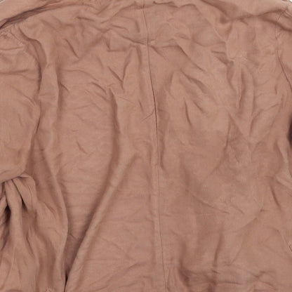 Womens UK Size 14 New Look Brown Cardigan Jumper