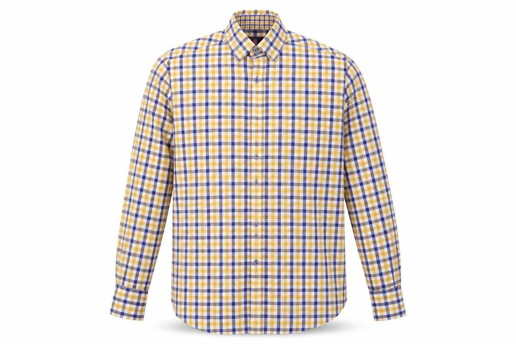 Mens UK Size 15.5 Thomas & CO. Multicoloured  Button-Up Long Sleeve Casual Shirt