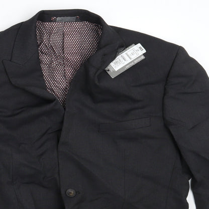 Mens UK Size XL M&S Regular Grey Suit Jacket