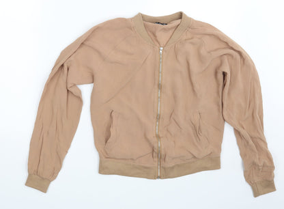 Womens UK Size 8 Select Brown Jacket