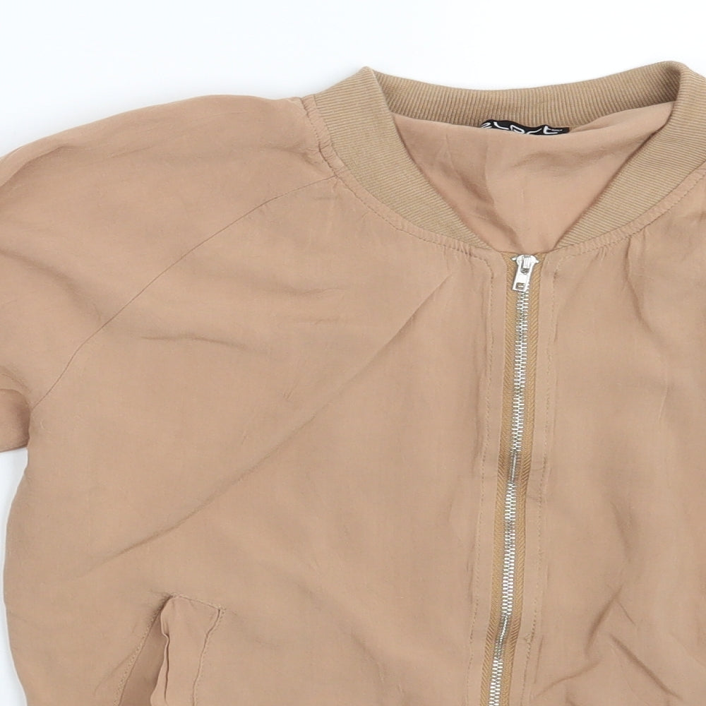 Womens UK Size 8 Select Brown Jacket