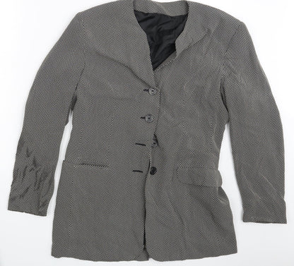 Womens UK Size 12 Preworn Black Jacket