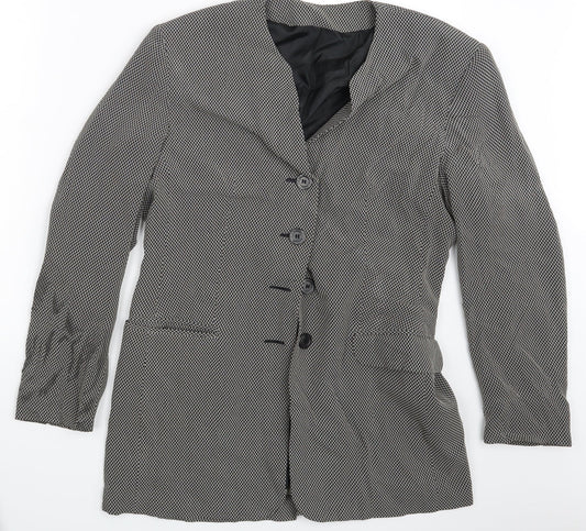 Womens UK Size 12 Preworn Black Jacket