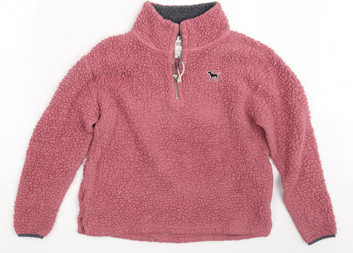 Womens UK Size XS PINK Pink Pullover Jumper