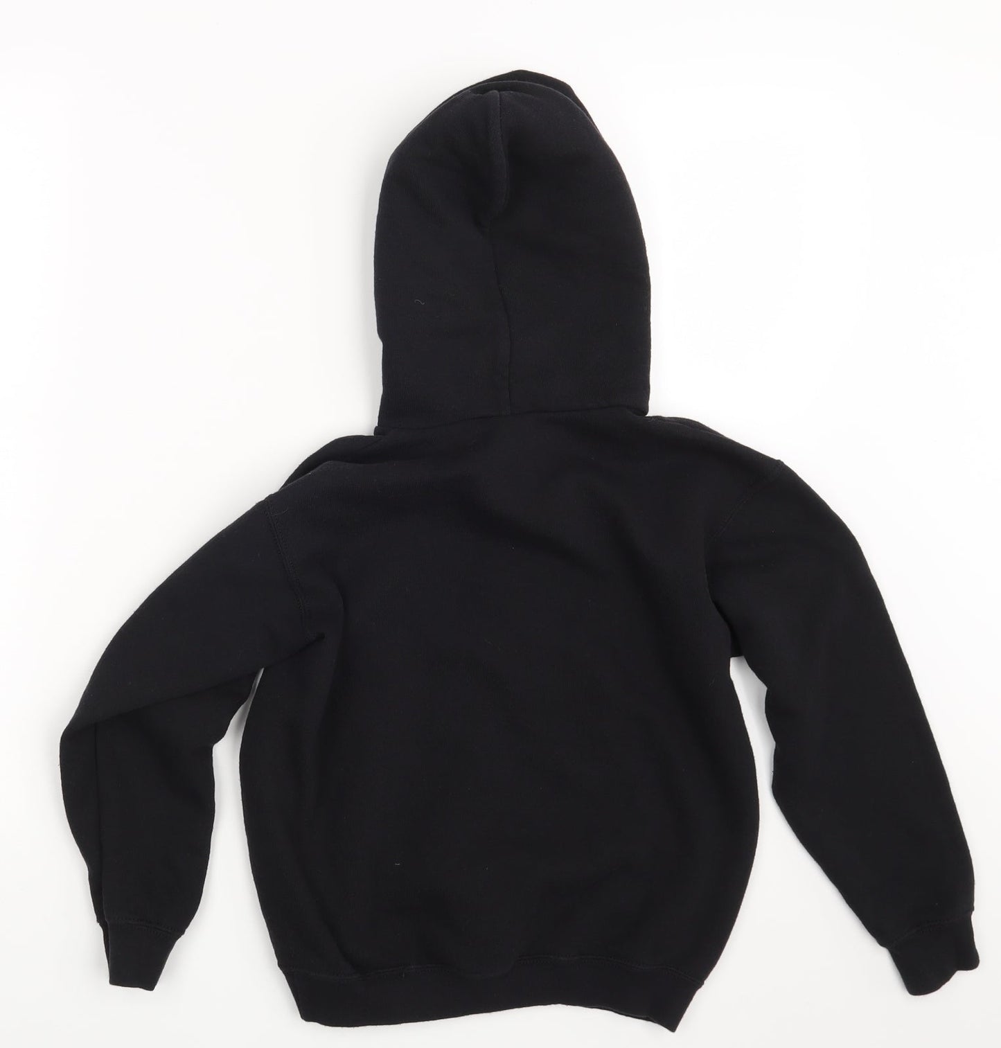 Fruit of the Loom Girls Black   Pullover Hoodie Size 9-10 Years