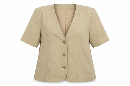 First Avenue Womens Beige   Jacket Blazer Size 16