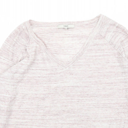 Womens UK Size 10 NEXT Pink Pullover Jumper