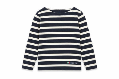 pacia mania Boys Multicoloured Striped  Basic T-Shirt Size M