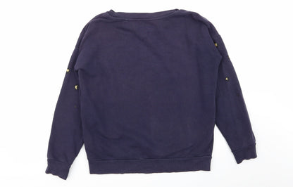 Womens UK Size S NEXT Blue Pullover Jumper