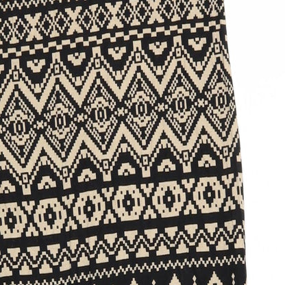 graffic Womens Multicoloured Geometric  A-Line  Size M