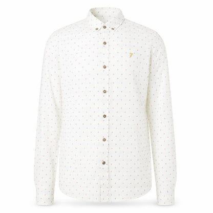 Mens UK Size M fara Multicoloured  Button-Up Long Sleeve Casual Shirt