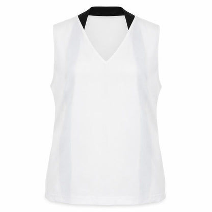 Womens UK Size 12 F&F White Basic Blouse