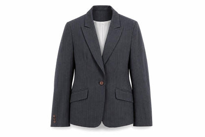 Womens UK Size 10 Debenhams Regular Grey Blazer