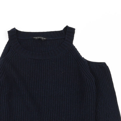 Dorothy Perkins Womens Blue   Pullover Jumper Size 12