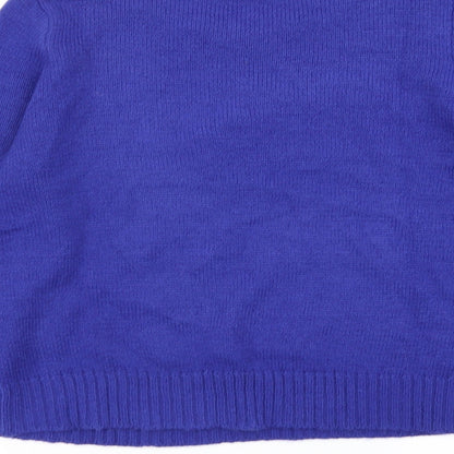 Divided by H&M Womens Blue   Pullover Jumper Size S