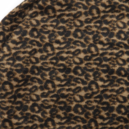 white icy Womens Multicoloured Animal Print  Jacket  Size S