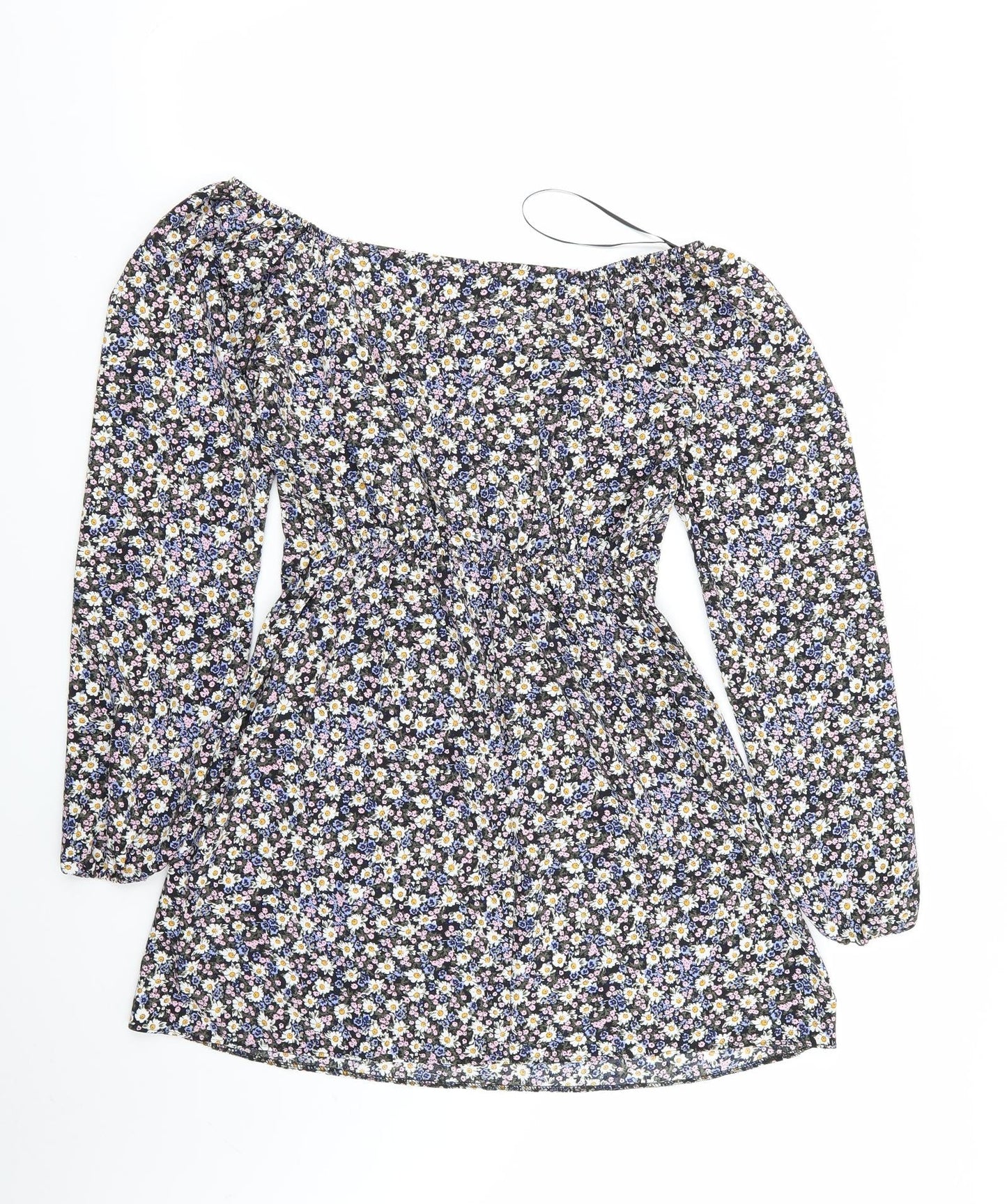 Miss Selfridge Womens Multicoloured Floral  Fit & Flare  Size 6