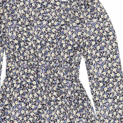 Miss Selfridge Womens Multicoloured Floral  Fit & Flare  Size 6