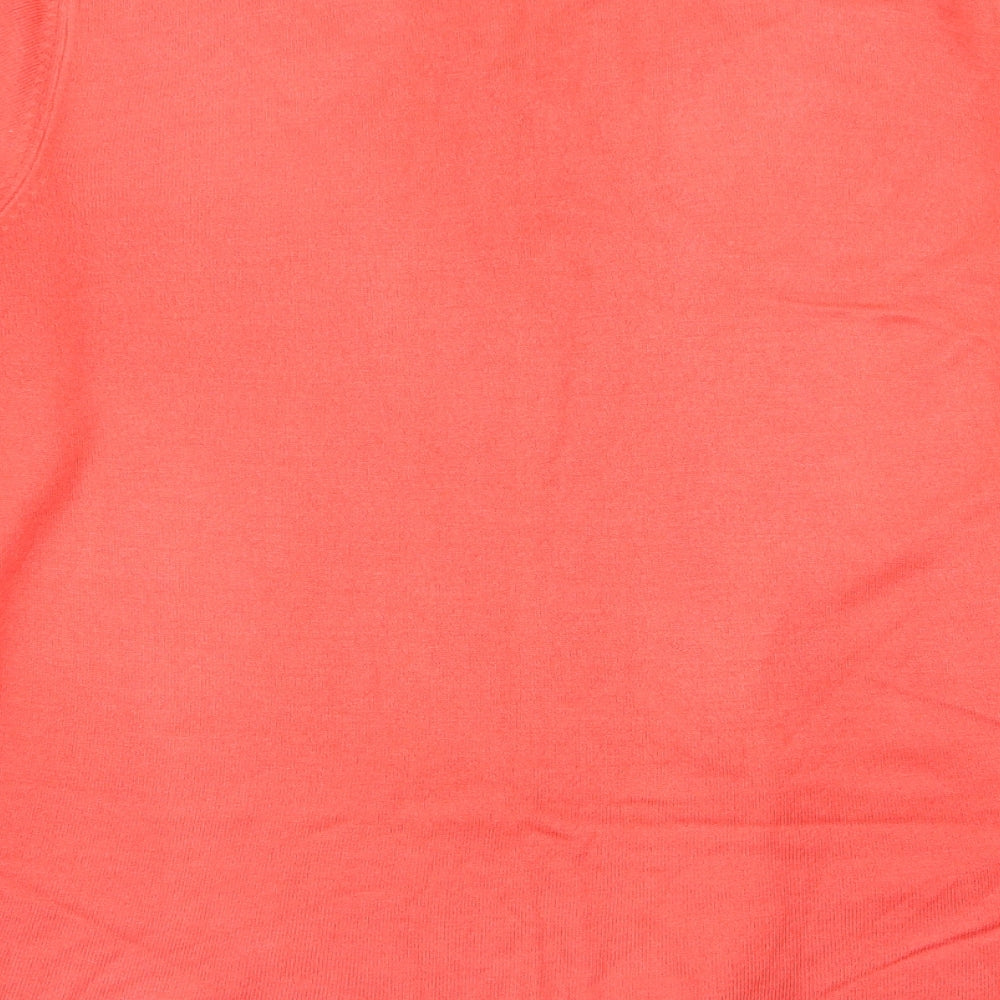 M&S Mens Red   Pullover Jumper Size XL