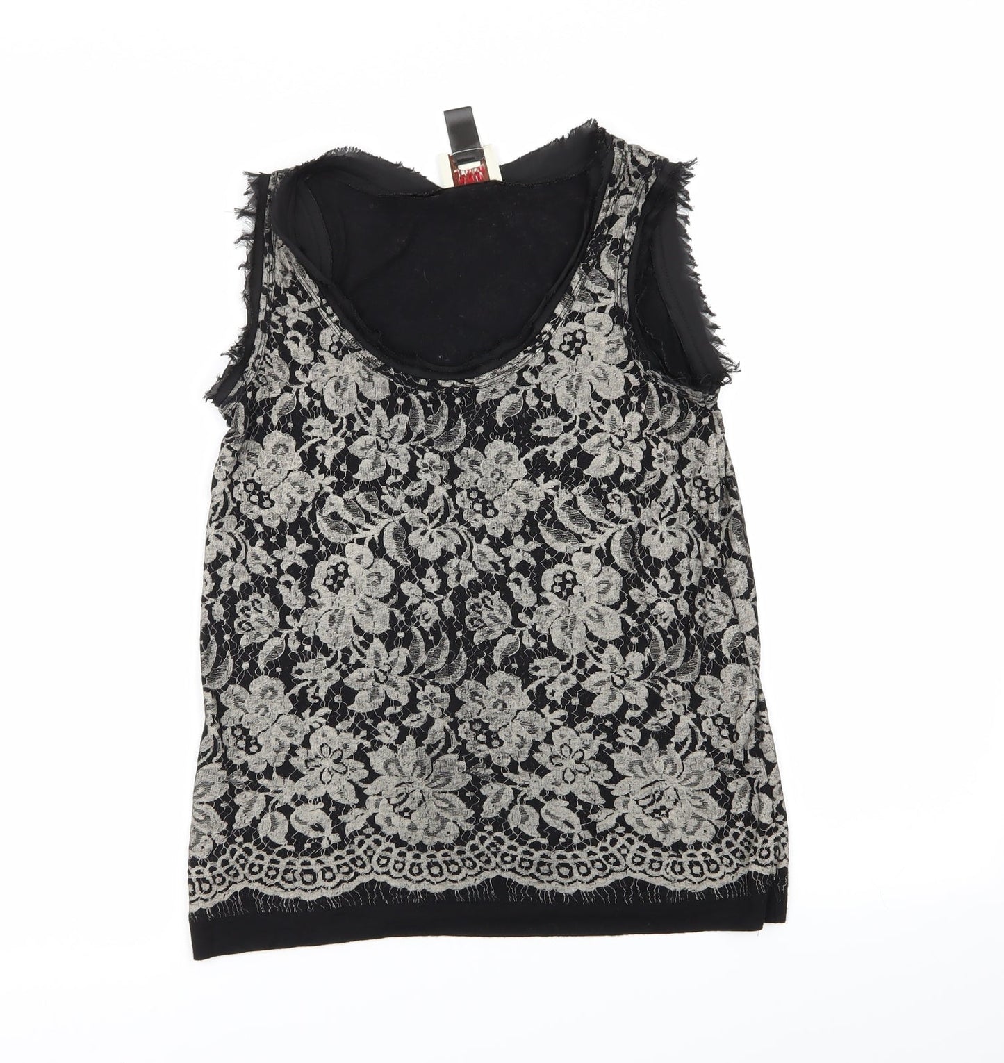 Womens UK Size XS MNG Multicoloured Basic Tank