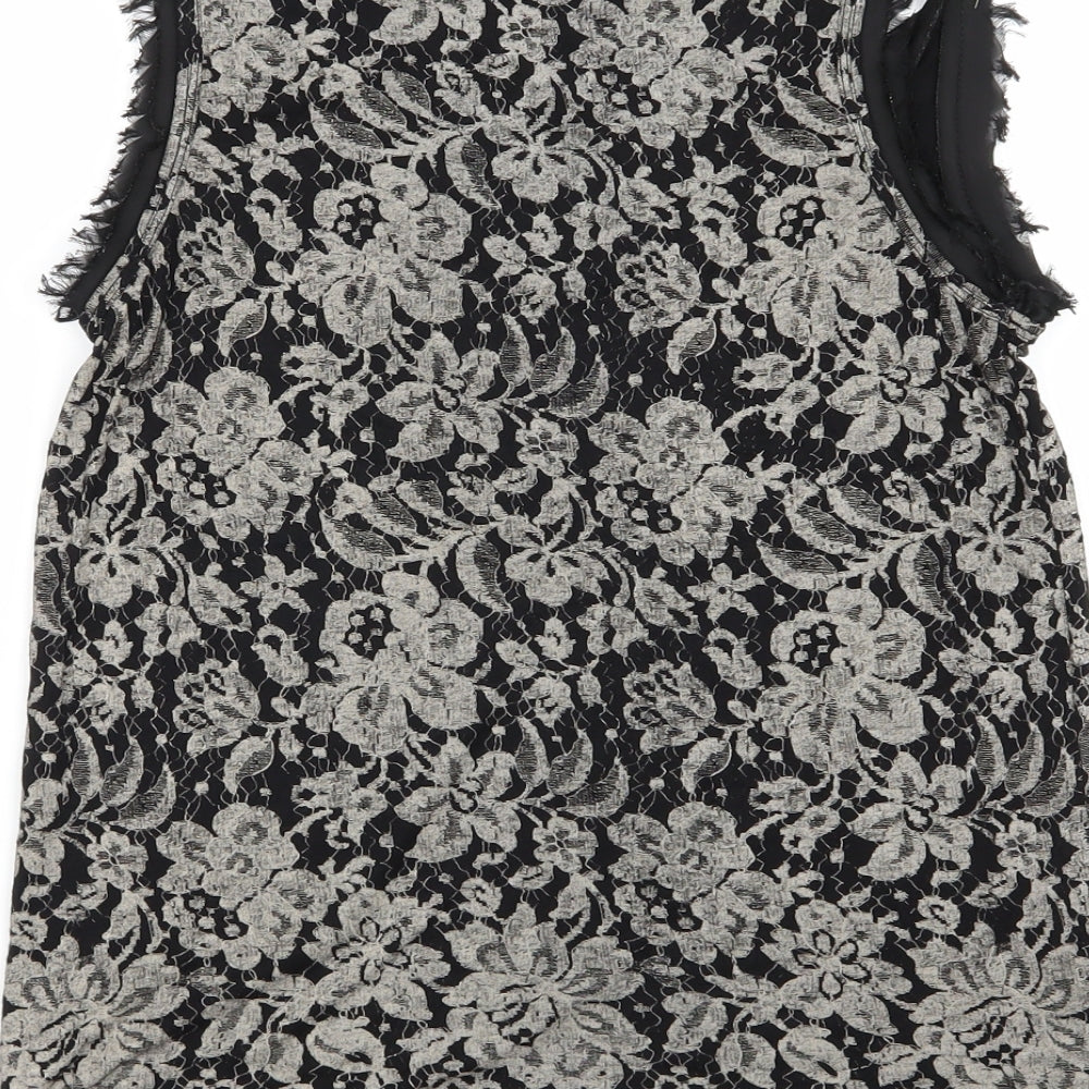 Womens UK Size XS MNG Multicoloured Basic Tank