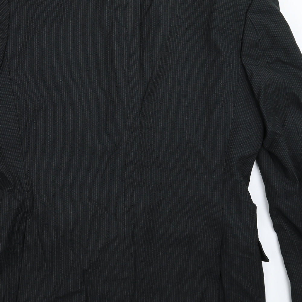 Mens UK Size 36 Burton Regular Black Suit Jacket