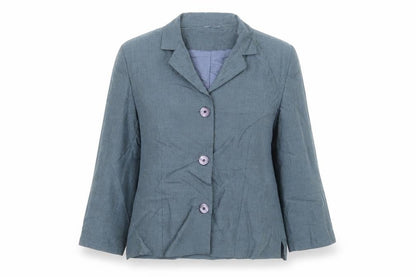 Womens UK Size 12 Hamells Regular Blue Suit Jacket