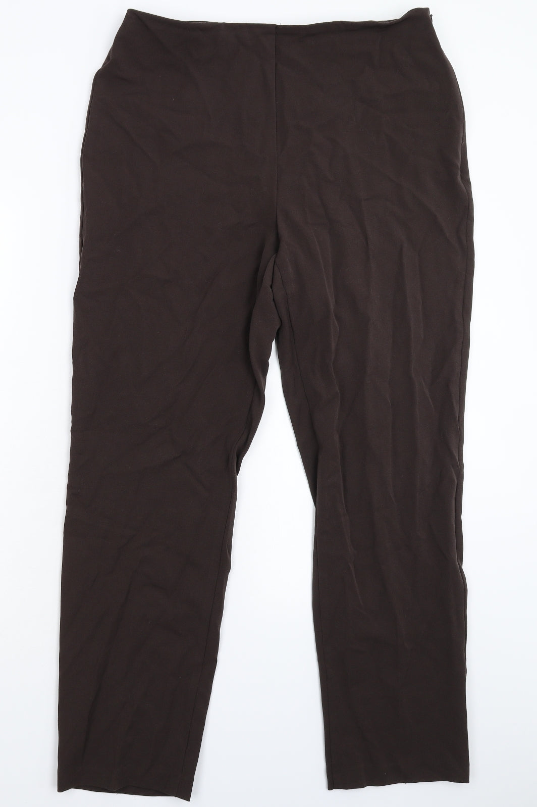 Womens UK Size 16 Marks and Spencer Regular Fit  Grey Trousers