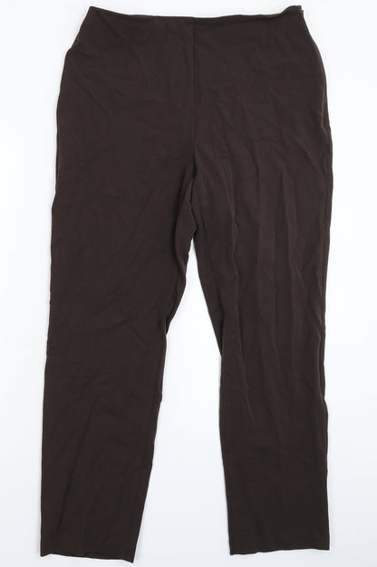 Womens UK Size 16 Marks and Spencer Regular Fit  Grey Trousers
