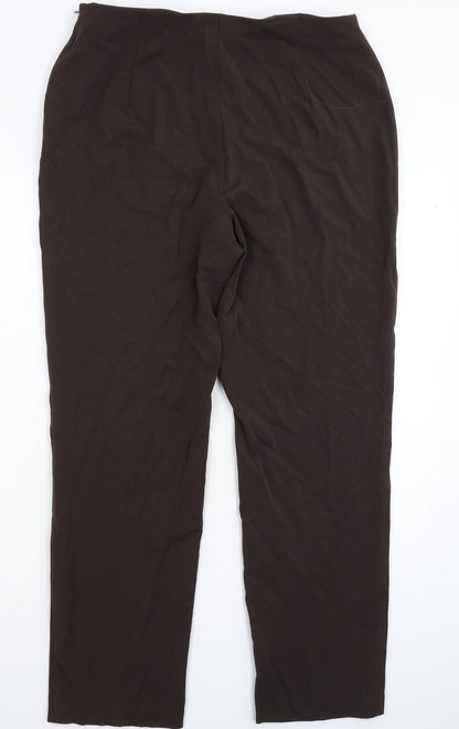 Womens UK Size 16 Marks and Spencer Regular Fit  Grey Trousers
