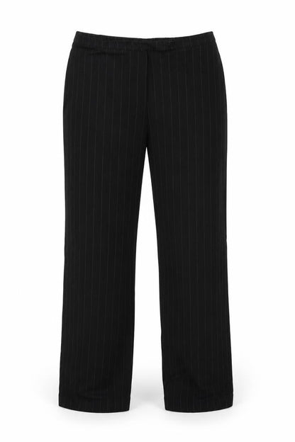 Womens UK Size 32 in Preworn Regular Fit Dress Pants Black Trousers