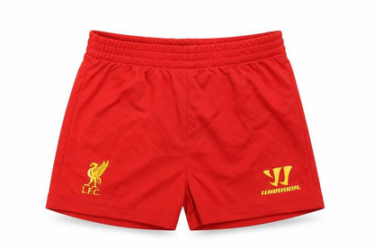Front view of Warrior Baby Red Cropped Trousers, size 9-12, Months - Shorts