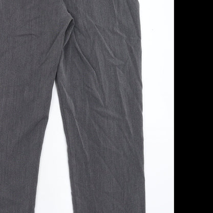 Originals Womens Grey   Dress Pants Trousers Size 14 L27 in