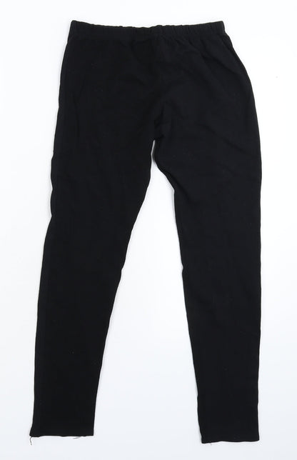 Womens UK Size 12 Preworn  Jegging Black Leggings