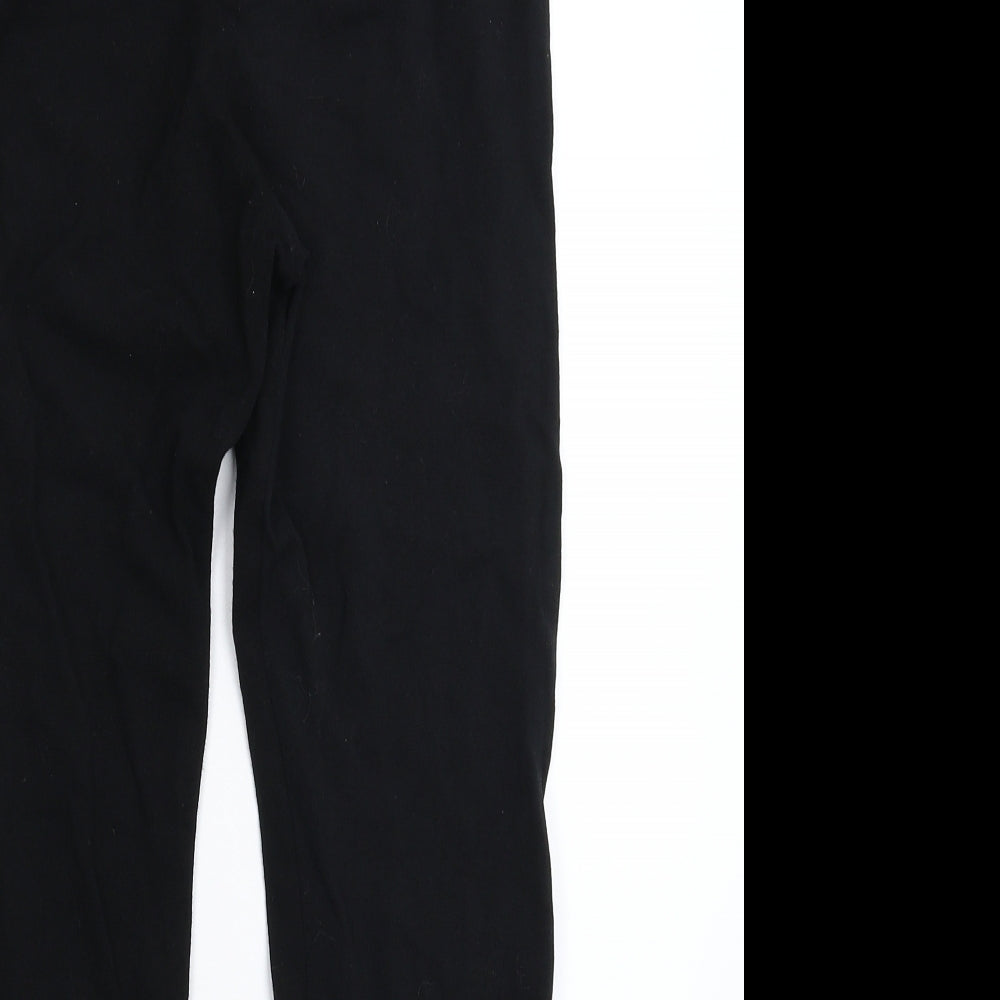 Womens UK Size 12 Preworn  Jegging Black Leggings