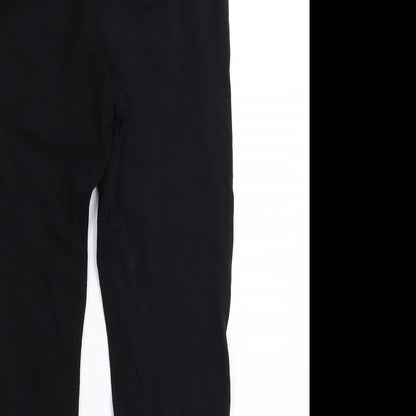 Womens UK Size 12 Preworn  Jegging Black Leggings