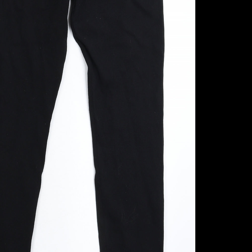 Womens UK Size 12 Preworn  Jegging Black Leggings