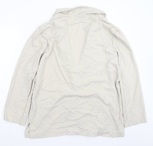 ASOS Womens Beige   Jacket Blazer Size 14