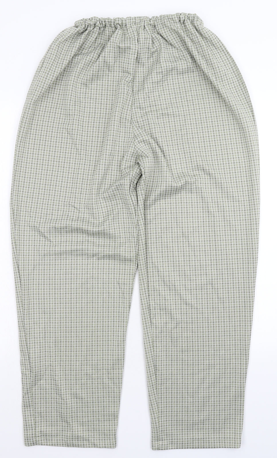 Womens UK Size 18 Preworn Regular Fit  Green Trousers