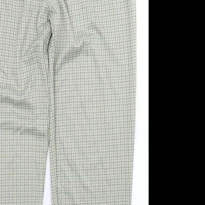 Womens UK Size 18 Preworn Regular Fit  Green Trousers