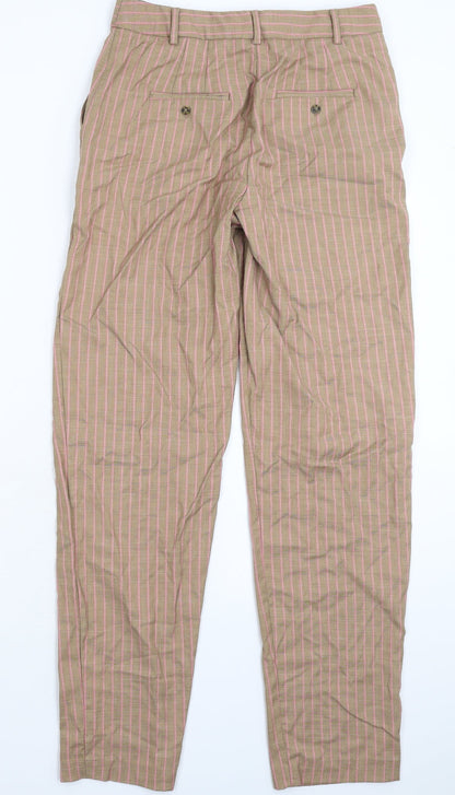 Womens UK Size 8 Marks and Spencer Regular Fit Dress Pants Grey Trousers