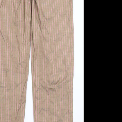 Womens UK Size 8 Marks and Spencer Regular Fit Dress Pants Grey Trousers