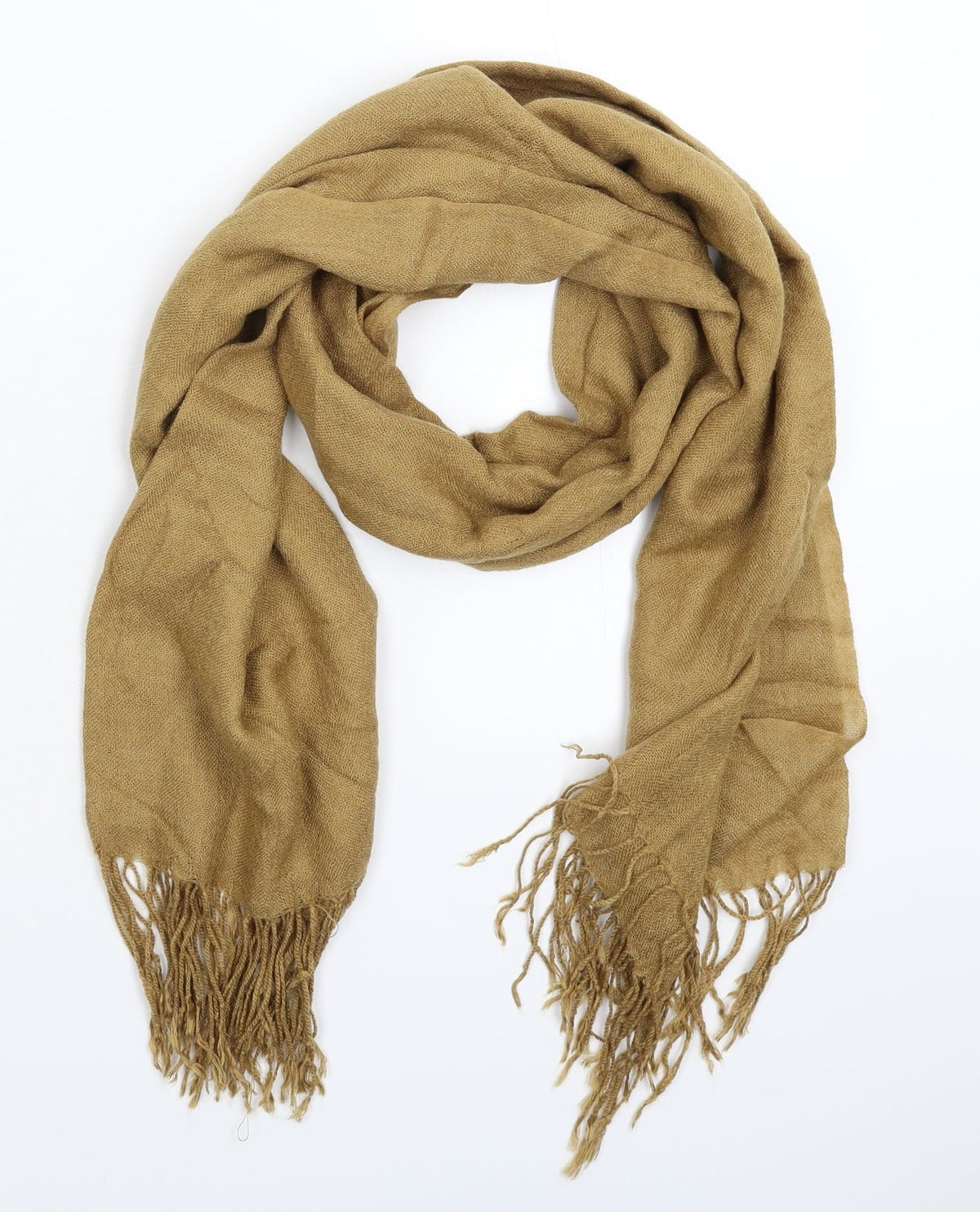 Preworn Womens Beige  Knit  Scarf