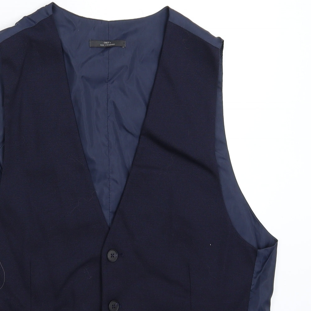 Mens UK Size S Marks and Spencer Regular Blue Suit Jacket