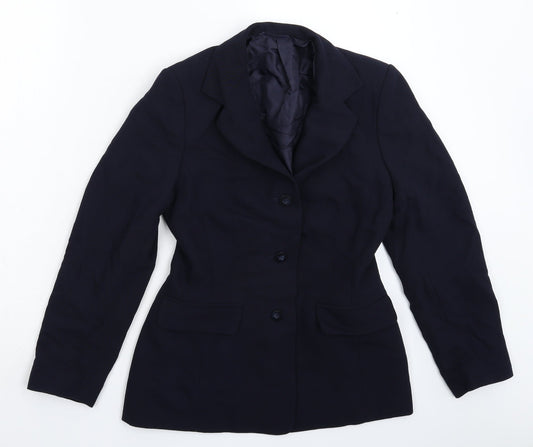 BHS Womens Blue   Jacket Suit Jacket Size 8