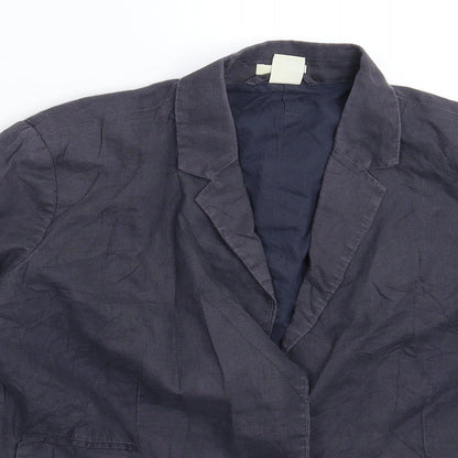 Gap Womens Blue   Jacket Blazer Size 12