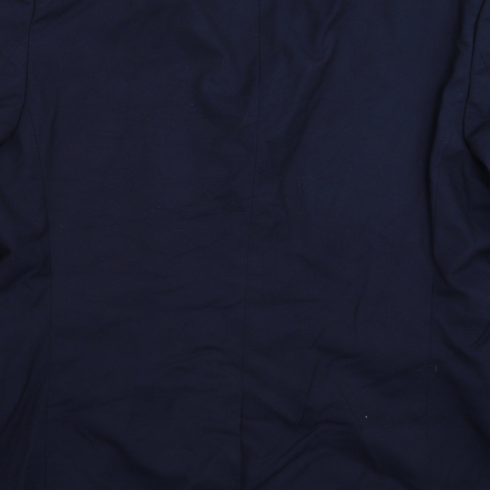 Mens UK Size 42 Topman Regular Blue Suit Jacket