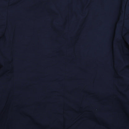 Mens UK Size 42 Topman Regular Blue Suit Jacket